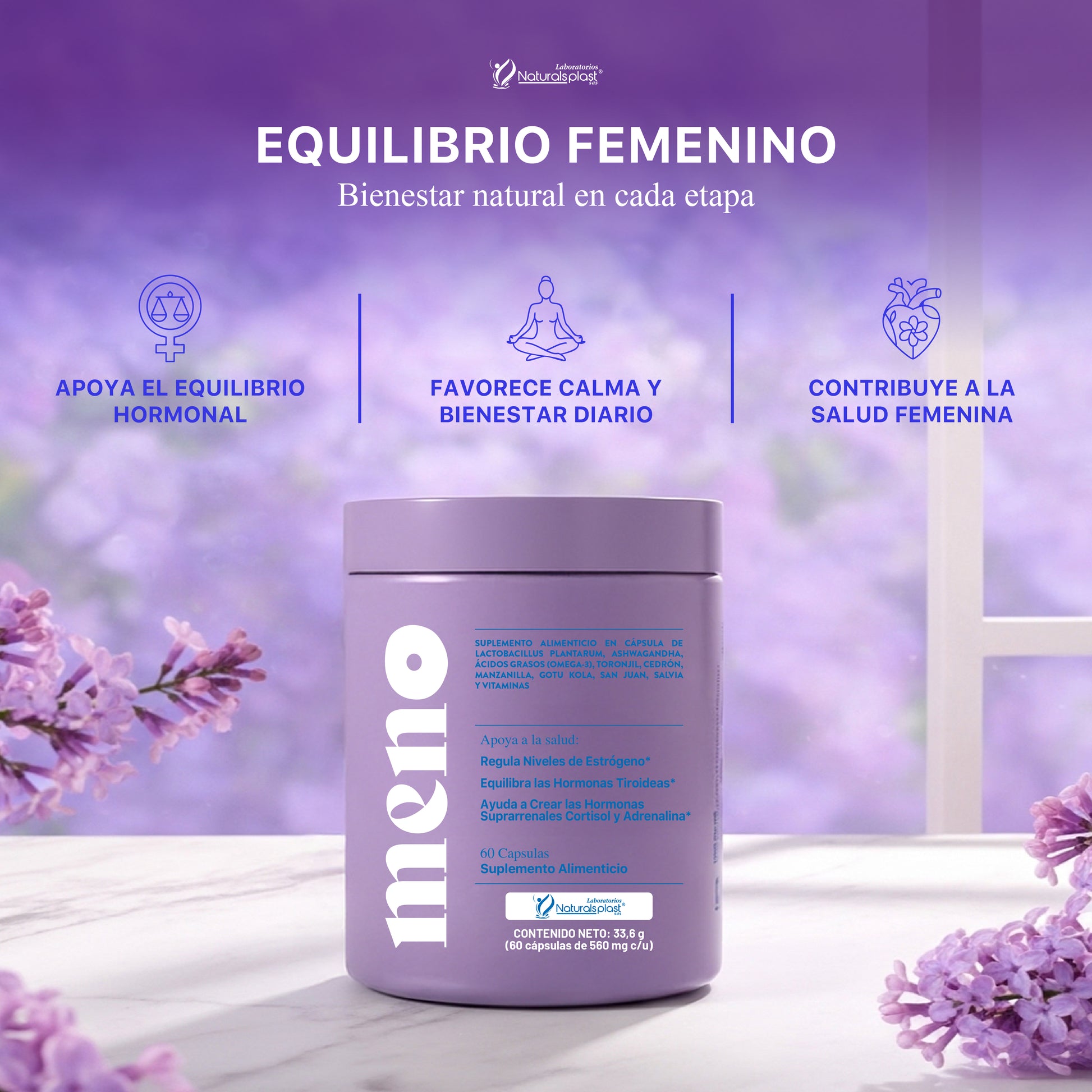 Meno 60cap Equilibrio Hormonal JOGANA
