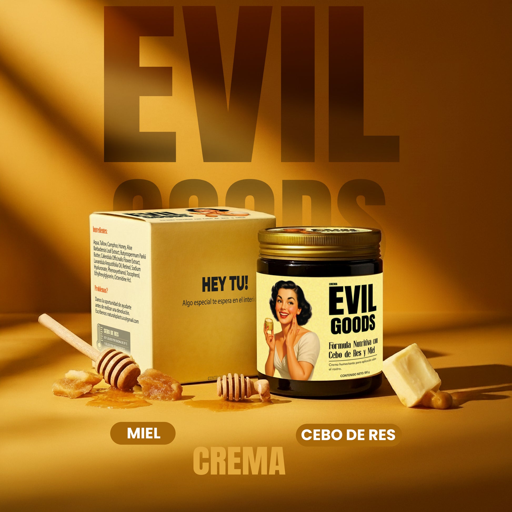 Crema Evil Goods 100gr Cuidado Piel JOGANA