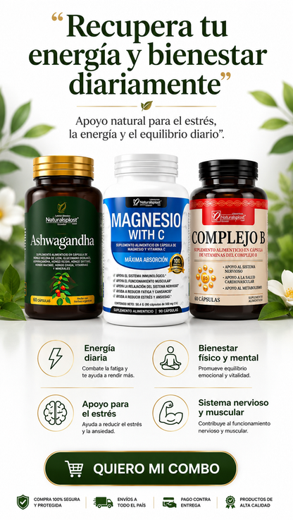 Ashwagandha + Complejo B + Magnesio With C JOGANA