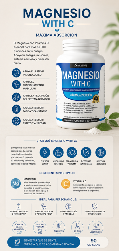 Ashwagandha + Complejo B + Magnesio With C JOGANA