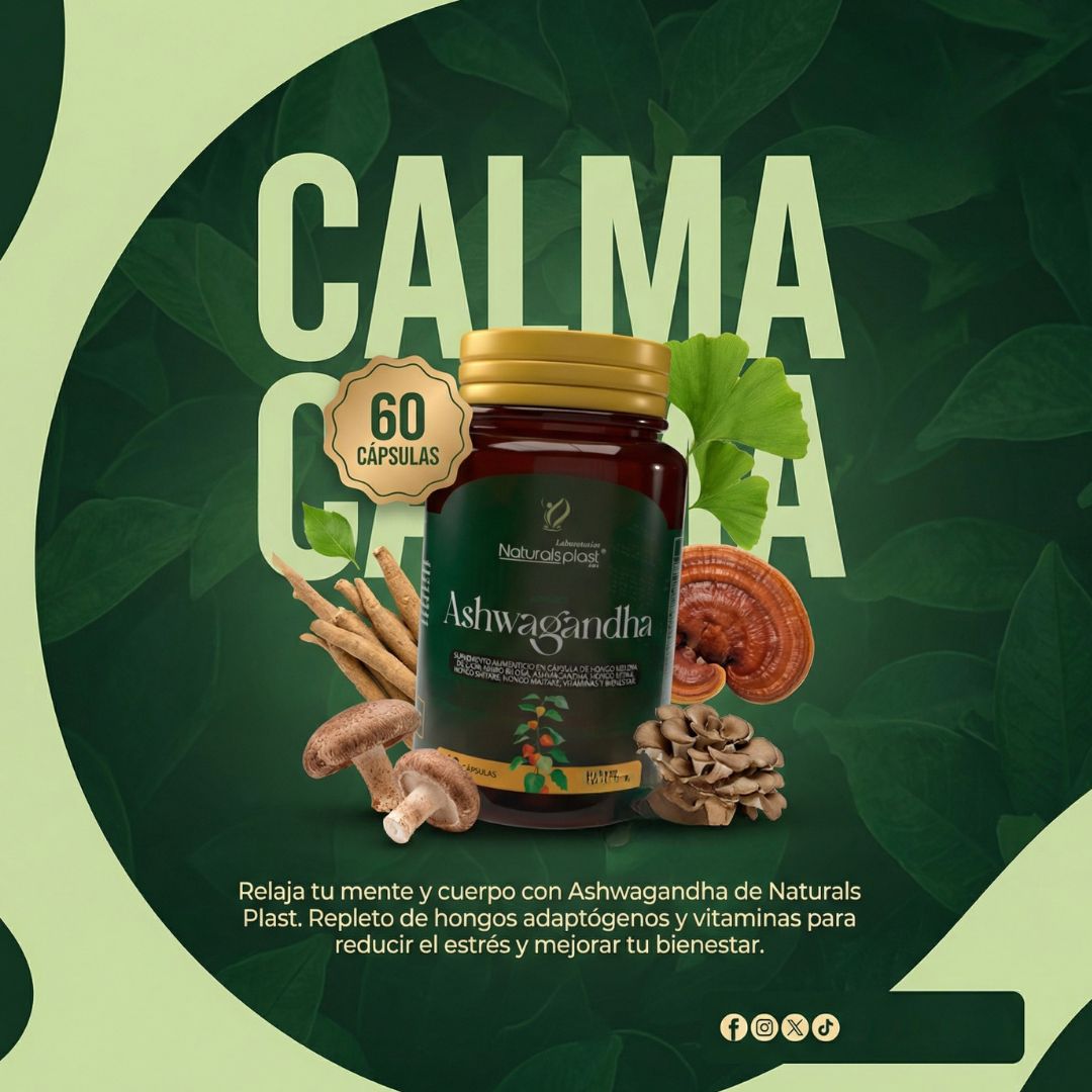 Ashwagandha 60cap Estres Ansiedad