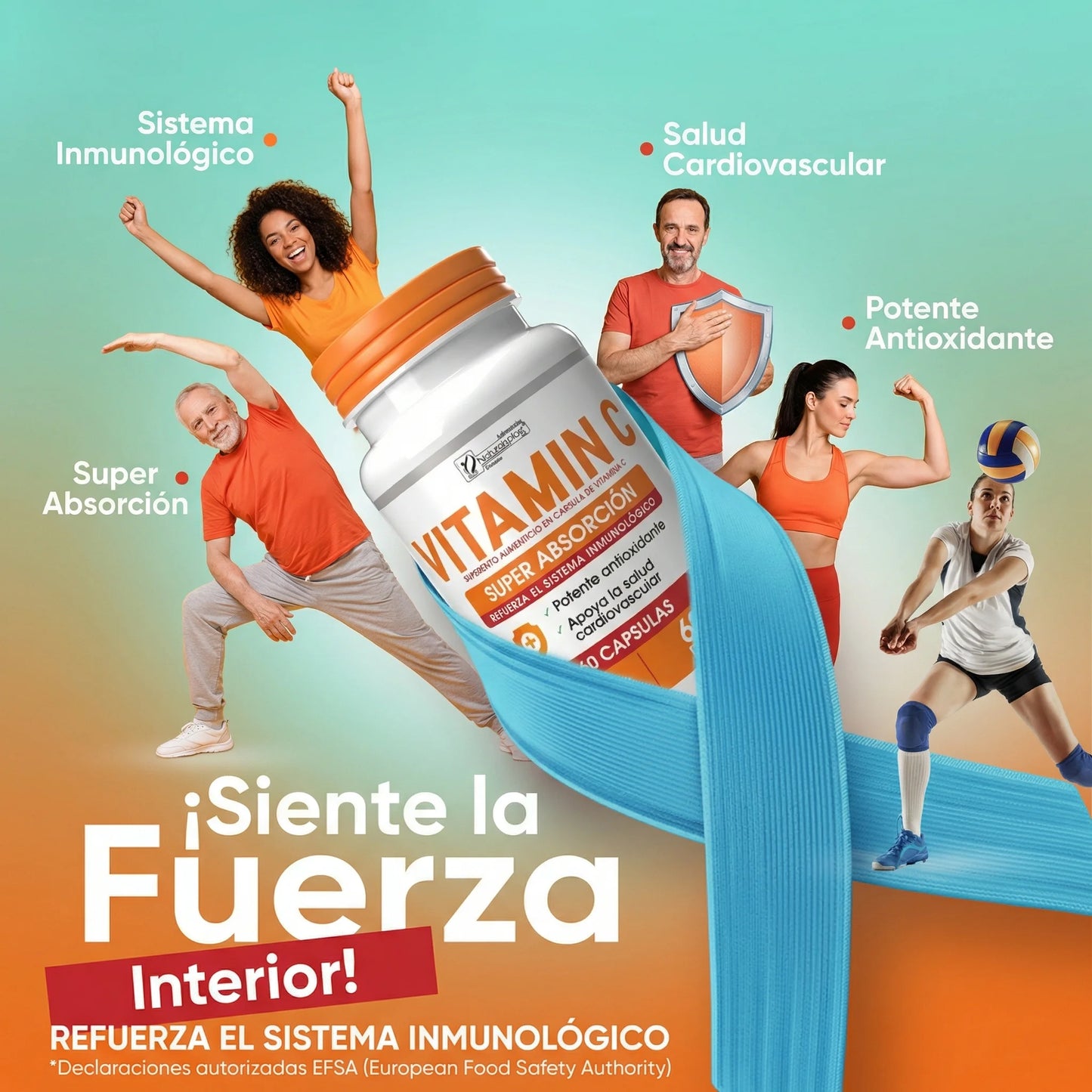 Vitamina C 60cap Sistema Inmunológico JOGANA