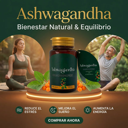 Ashwagandha 60cap Estres Ansiedad